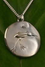 Chickie Bird Medallion Necklace - Adventurous