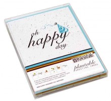 All Occasion Plantable Seeded Paper Greeting Card Set