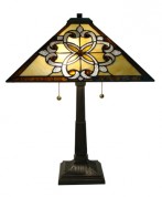Tiffany Style Stained Glass Table Lamp HJM1646