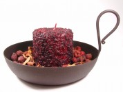 Rustic Black Primitive Gravy Pan