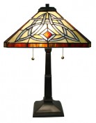 Tiffany Style Stained Glass Table Lamp HJM1441