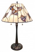 Tiffany Style Stained Glass Table Lamp