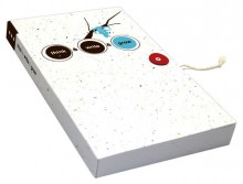 Plantable Seeded Lined Paper Journal - Blue Bow