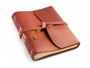 Rustico "Good Book" Leather Journal 5" x 6.5"