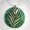 Leaf Glass Medallion