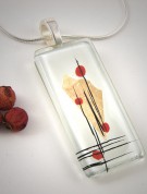 Poppy Perspectives Glass Pendant