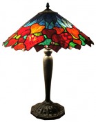Tiffany Style Stained Glass Table Lamp HJT1663