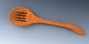 Jonathan's Wild Cherry Spoons Wiggle Slots Wide Serving Spoon