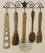 Primitive Star Utensil Rack