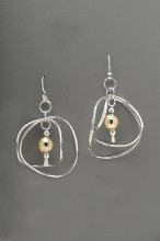 Thomas Kuhner Double Wave Earrings