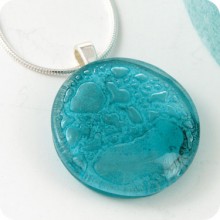Aqua Glass Medallion